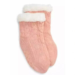 Tucker + Tate Cozy Cable Knit Slipper / Socks